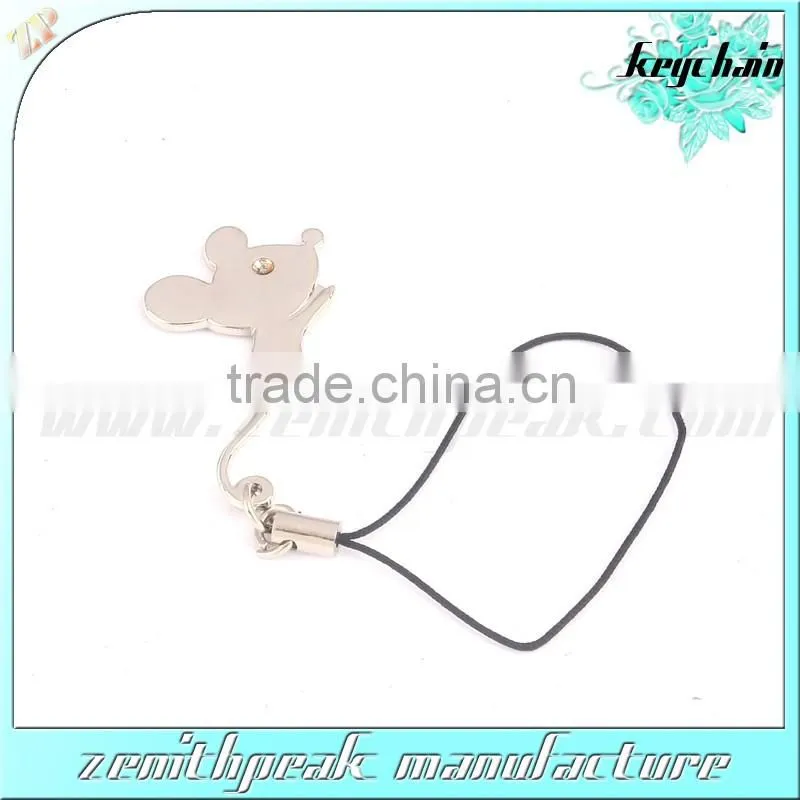 Good quality hard enamel cat keychain custom metal