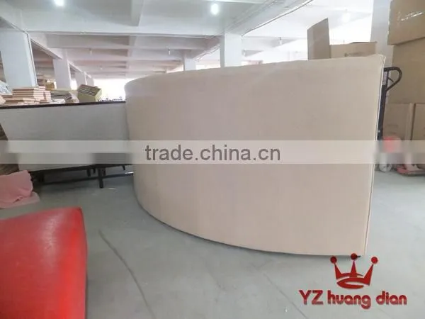 Wooden u shape booth for restaurant YK213