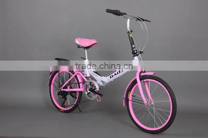 20 inch folding speed bike 7-speed high-carbon steel speed bike