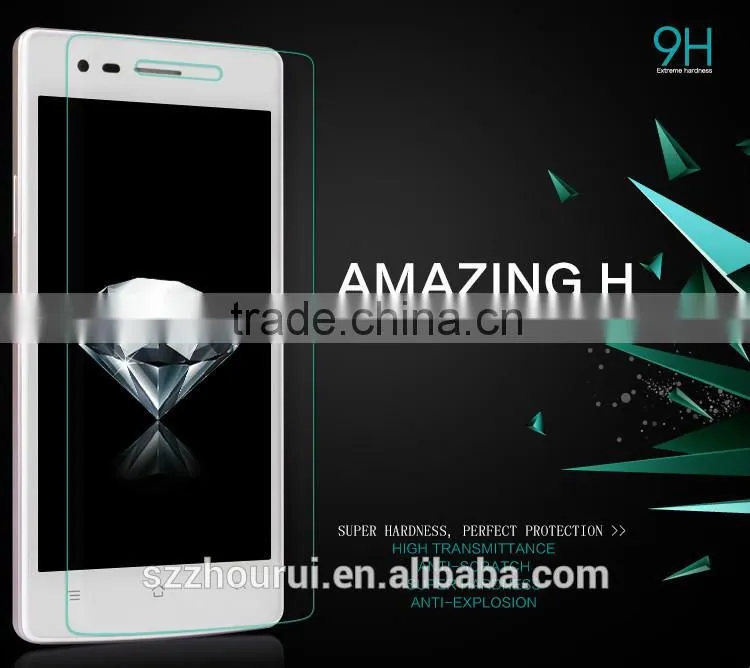 Best selling tempered glass screen protector for OPPO R7 plus,9H,2.5D, tempered glass screen protector
