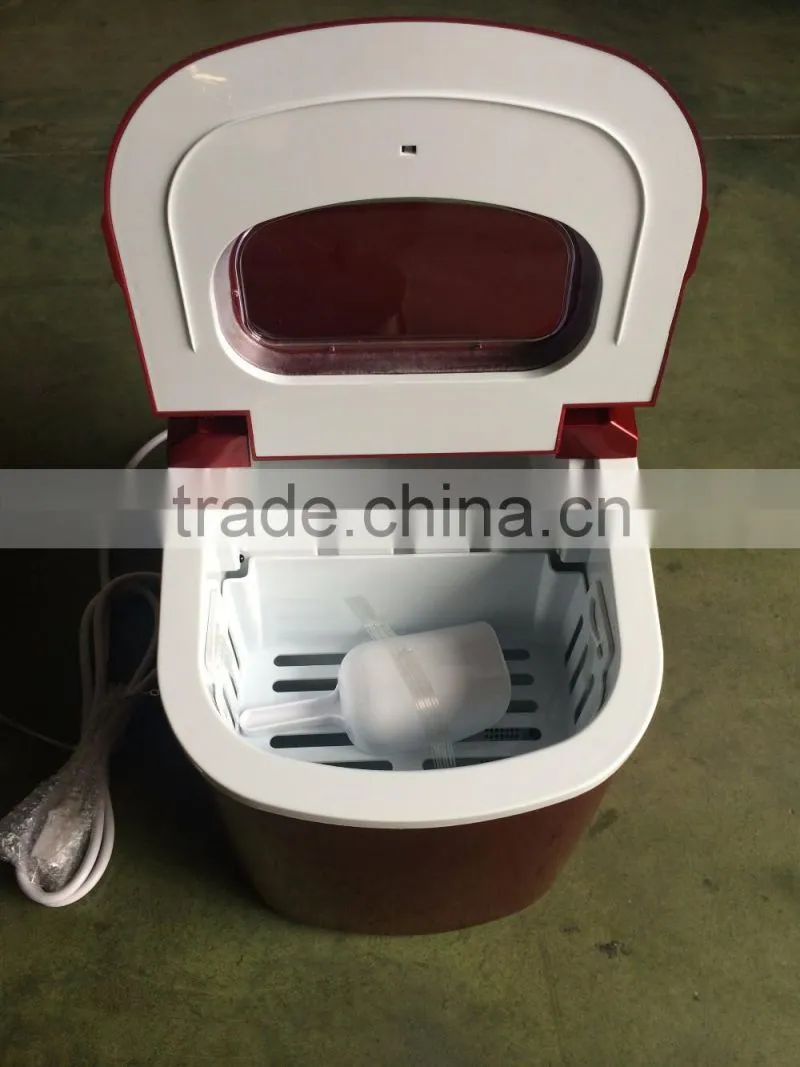 110V 220V Portable Ice Maker With Whirlpool Design For Home Use