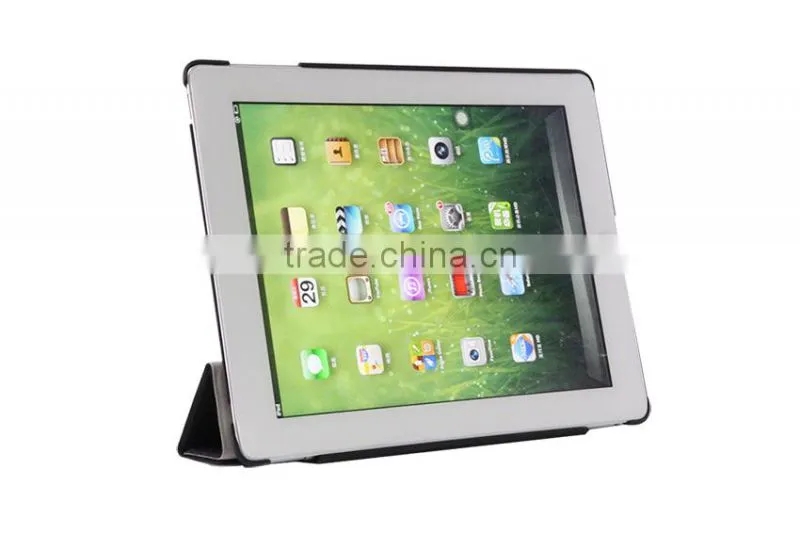 Special design rotating 360 degree handheld plastic case for iPad , for iPad smart case factory outlet
