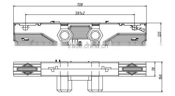 Dual Drive Actuator, Dual Actuator for hospital beds