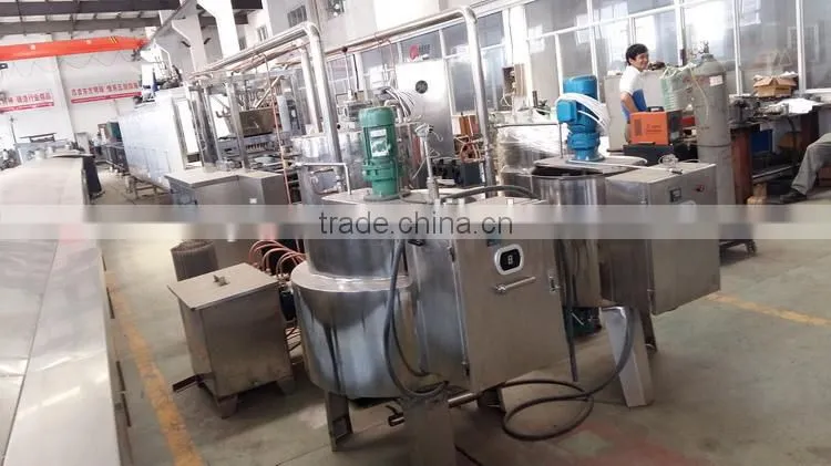 YX450 Factory price snack food professional CE peanut bar candy, jelly candy and hard candy making machine