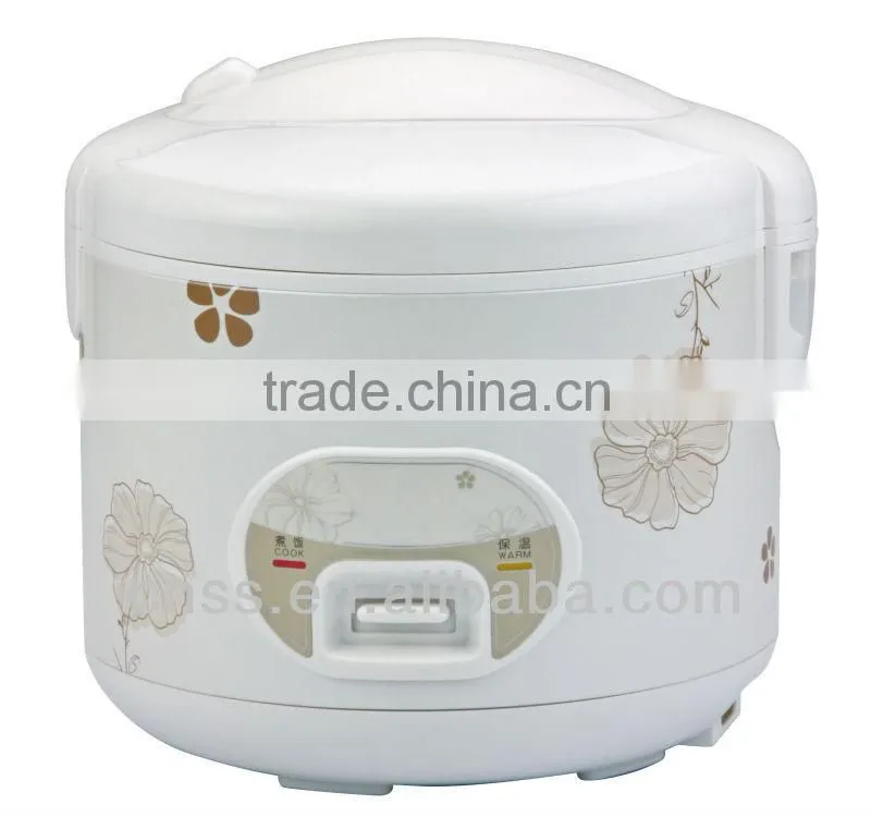 1.8L High Quality Cylinder Flower printed Mullti Electric Rice Cooker