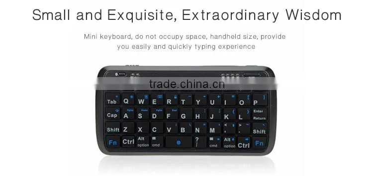 silicone mini bluetooth keyboard for smartphone with power bank 5000mah