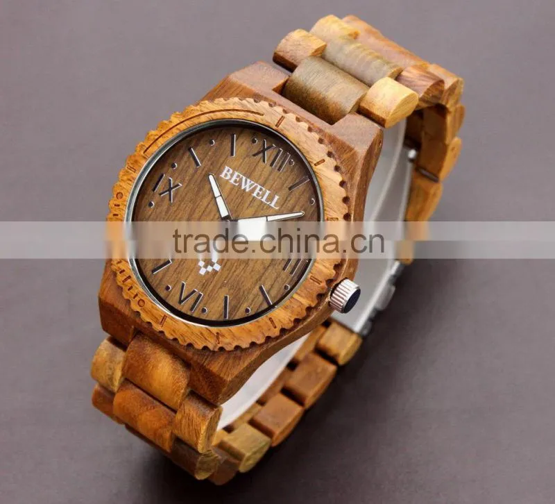 2014 New fashion gifts handmade wood watch for ladies Vintage wood watch with quartz movement in large stock