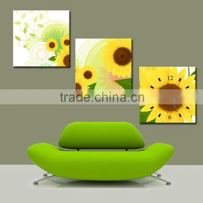 Wall clock with metal frame,can be 16",18"24"