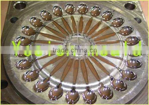 Plastic Disposable tableware ice cream spoon Mould