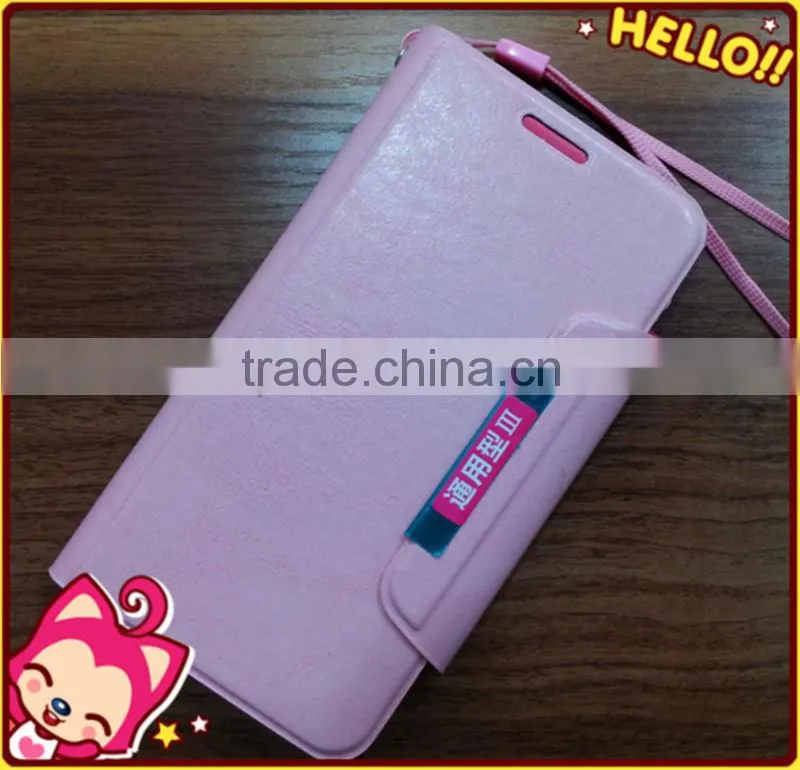 Wholesale universal leather cases for mobile phones