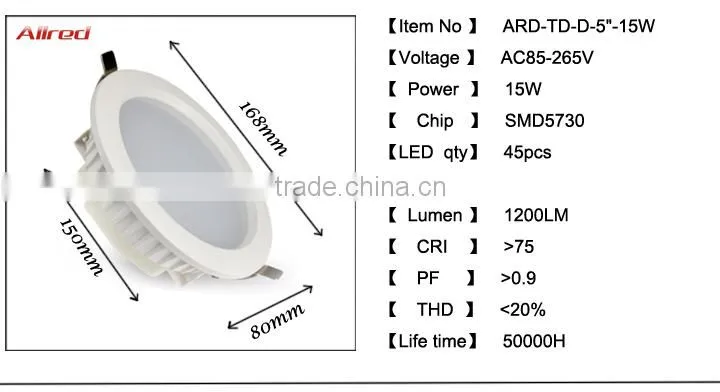 High quality low price recessed downlight parts