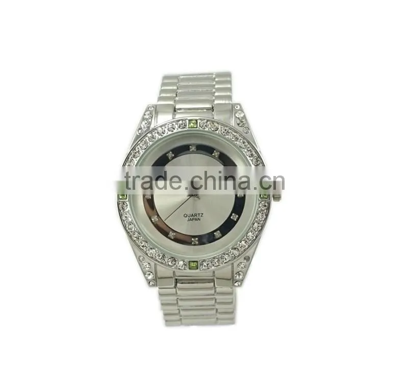 New models new look a ring on the dial design diamond alloy watches lady wristwatch