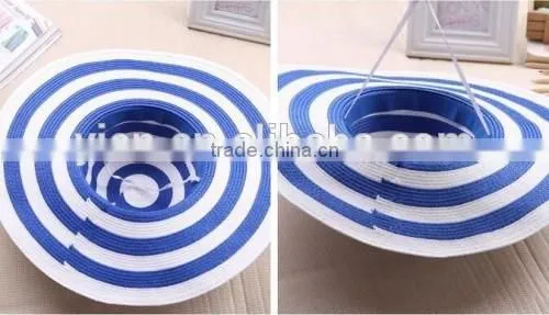 2016 fashion younger girls paper straw hat latest alibaba hot sale paper straw hat