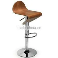 New Red & Black Fashion PU Leather Upholstery Swivel Bar Stools with Backrest