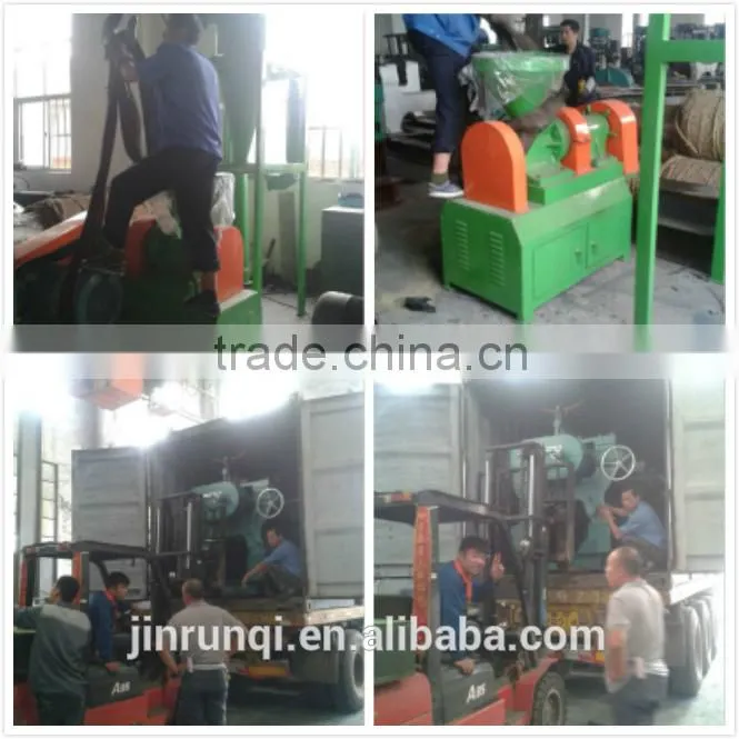 2016 Rubber Raw Material Machinery Used Tyre Recycling Machine To Rubber Powder