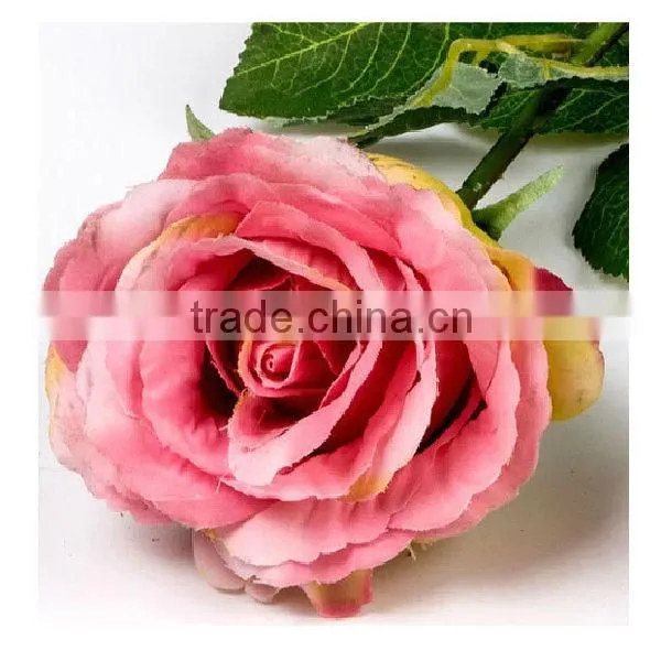 Romanric artificial flower in decorative pots/artificial rose flower