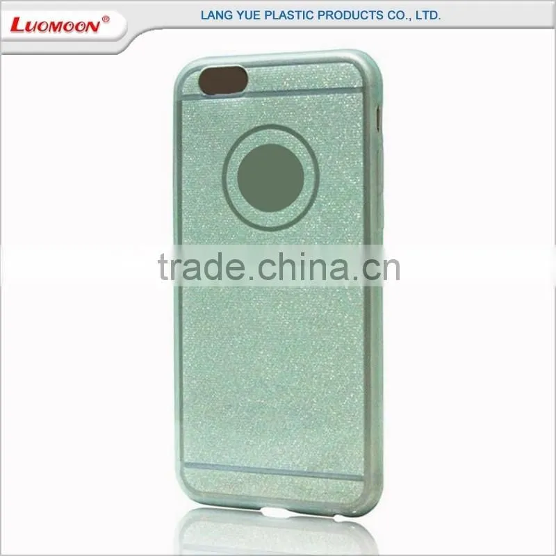 tpu glitter phone case cover for iphone 6 s plus se