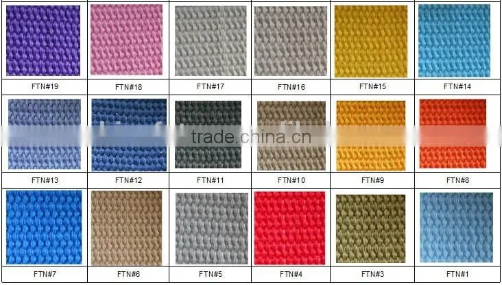 Stock Various Colors Canvas Webbing, Cotton Webbing, Policotton Webbing customize