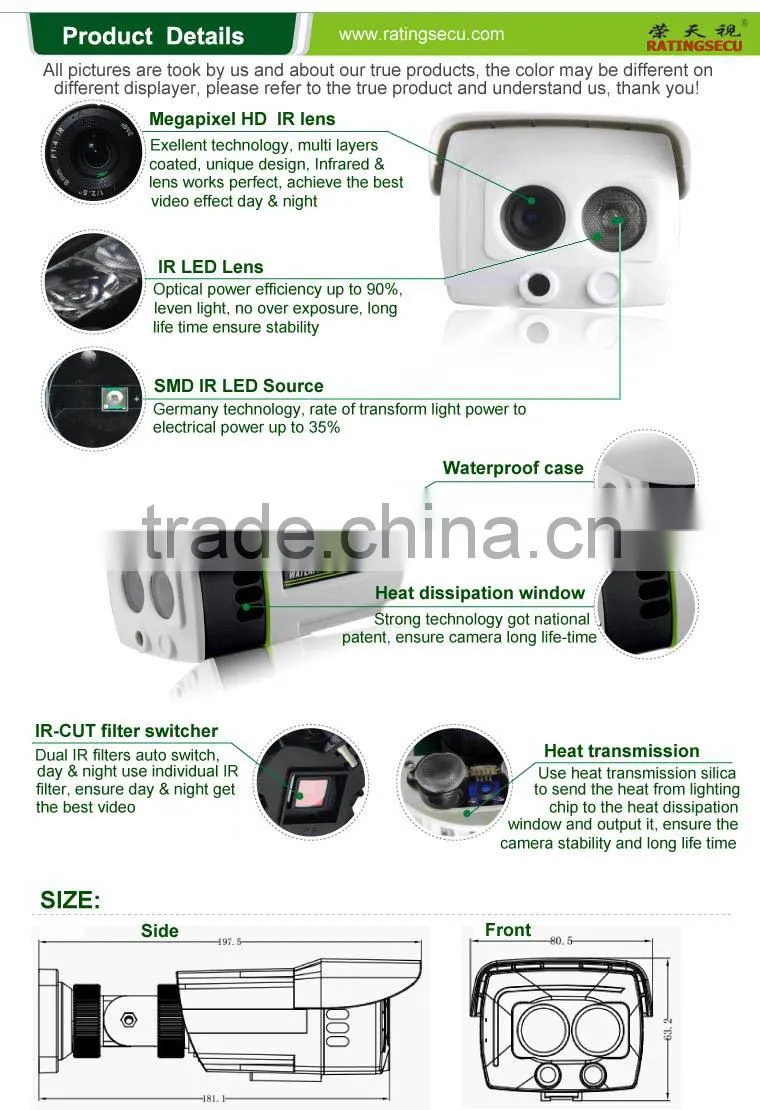 HP IP CAMERA /1080P CCTV camera/IP security camera