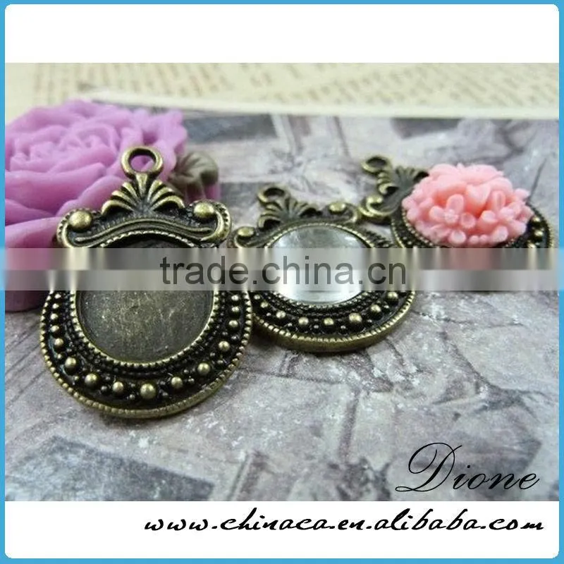 designer gold pendant sets single pearl pendant settings gemstone pendant bead set