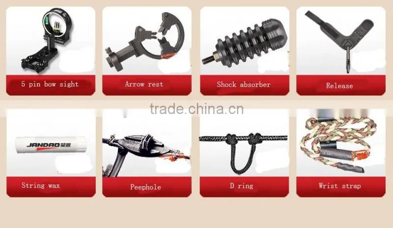 aluminum hunting compound bow made in China