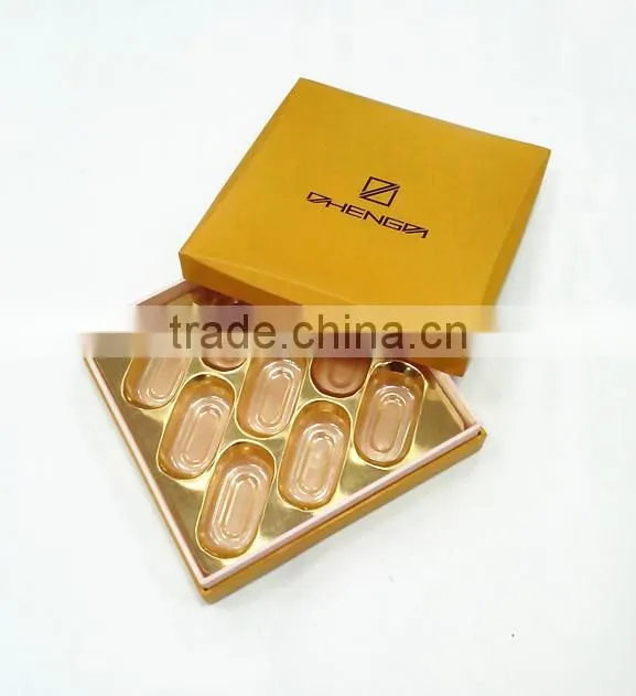 Hot!!! 2014 New Products Customized Creative Shape Design Chocolates Packging Eve Festival Gift Box(ZDC14-001)