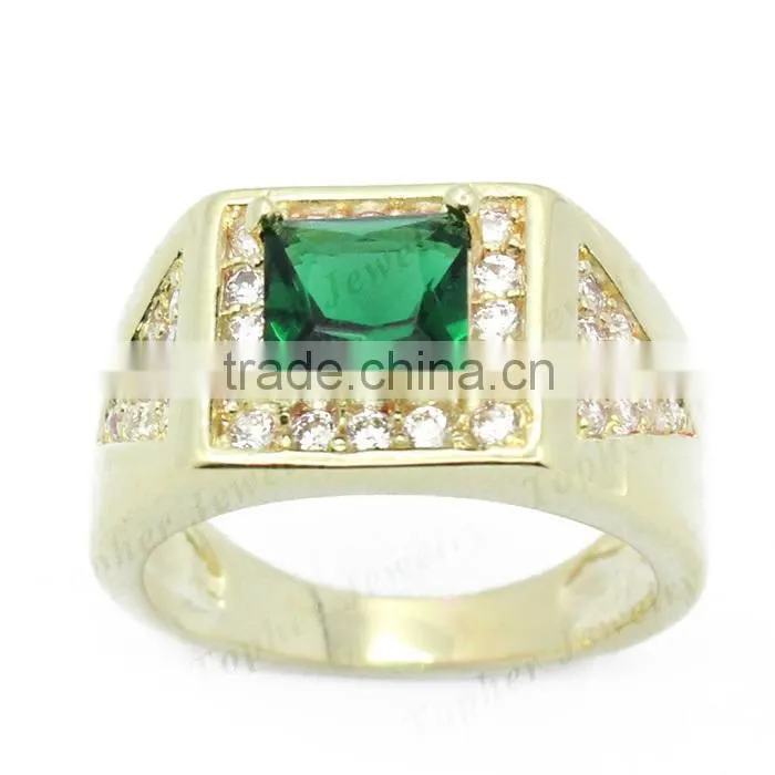 Factory diect sale rhoidum plated silver 925 man ring