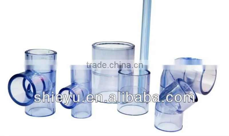 clear plastic pipe 4"