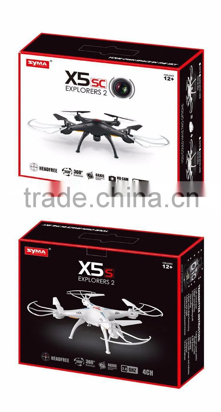 quadcopter with 2mp camera original syma x5sc explorers 2 drone helicopter usb charger