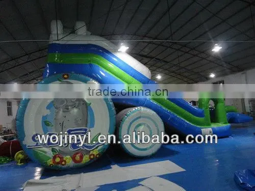 Iarge commercial inflatable dry slide for sale
