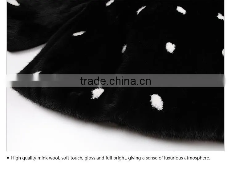 Classic short balck mink fur jacket&coat wholesale