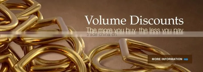 High Quality die casting factory Rhinestone Metal Solid Brass Belt Buckles for Pallet Bundling