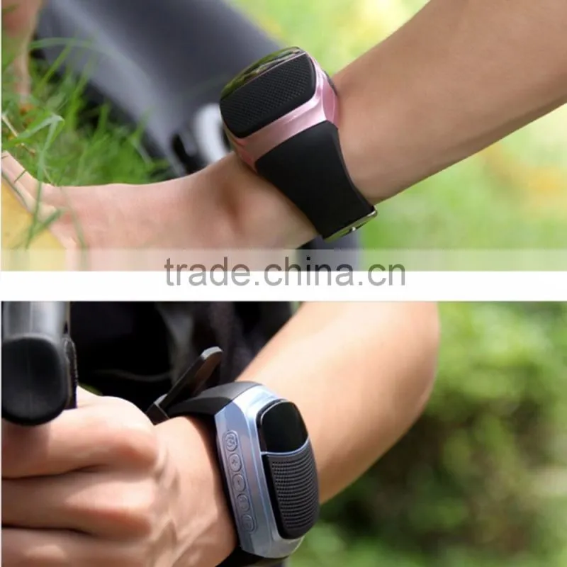 B90 Smart Watch Sports Music Player Wireless Bluetooth Speaker Hands-free Call TF Card Playing FM Radio Self-timer Time Display