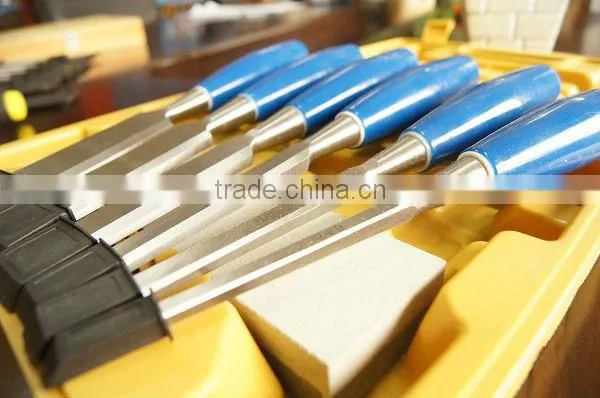 6PCS PLASTIC BOX WOOD CHISEL SET