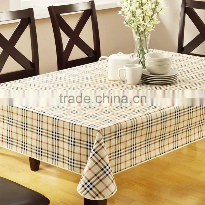 high quality water proof 137*183cm decorative print pvc table cloth