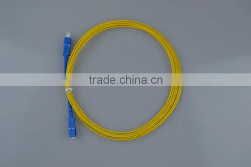 SC/UPC Single Mode Fiber Optic Patch Cord