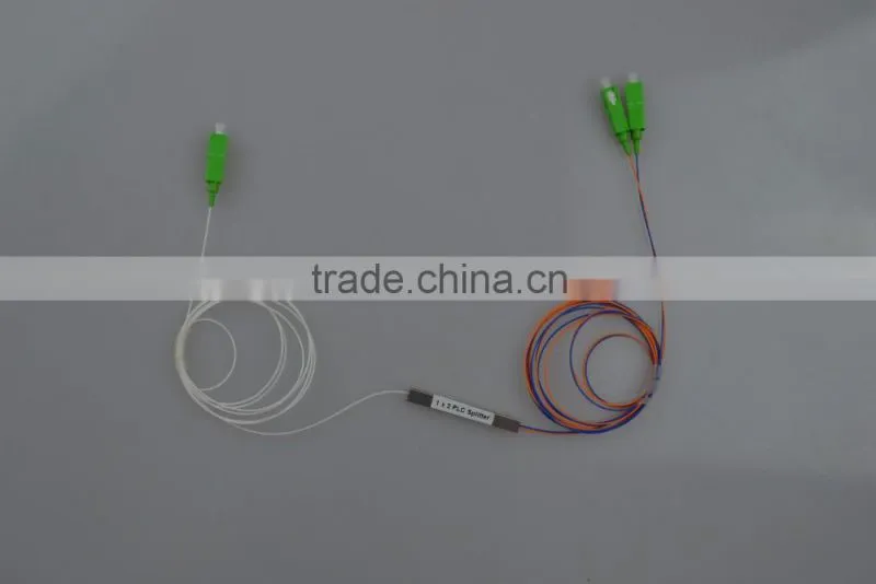 1x2 Single Mode Fiber Optic Splitter Coupler