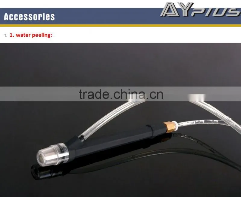 AYJ-X10 ayplus new invention oxygen spa dermabrasion equipment