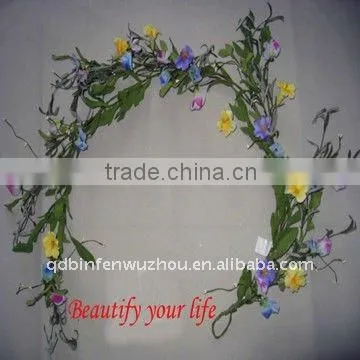 Artificial Plastic Flower Swags for Indoor Decoration