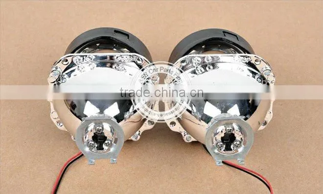 AES HID Bi-xenon mini projector lens g5, h7 projector lens angel eyes