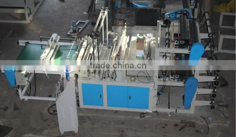 Plasitc T shirt Bag Making Machine Supermarket Bag Making Machine Plastic Film Making Machine