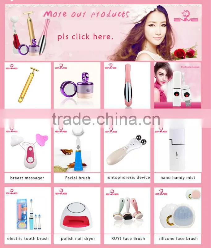 Skin care instrument iontophoresis device, iontophoresis machine