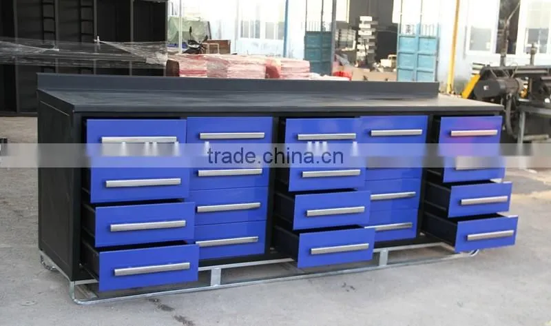 Heavy duty 20 drawer metal tool cabinet
