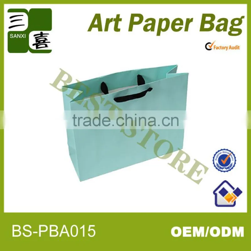 Factory manufacturing process paper shopping carry bag