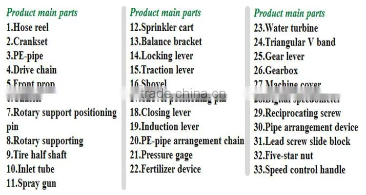 Hot-sale labor saving sprinkling irrigation system