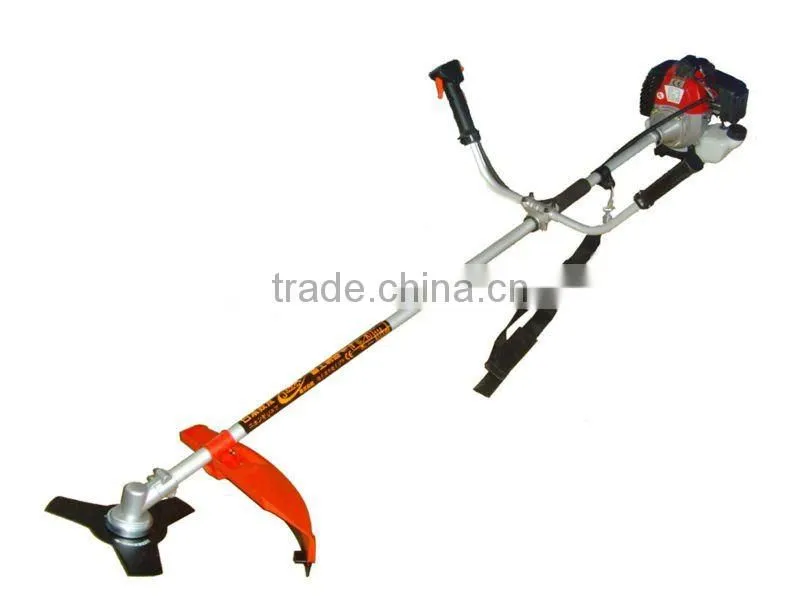 2-stroke shoulder brush cutter lawn mower