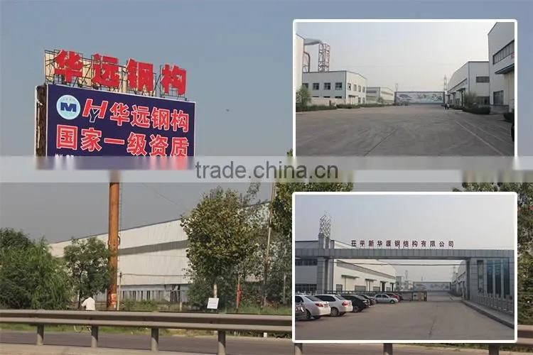CE Certified Pre Engineered Steel Structure Workshop