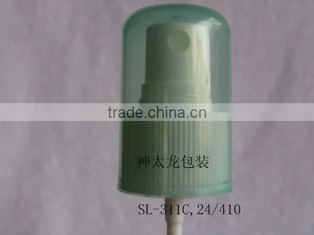 Plastic colorful cool mist sprayer 18/410