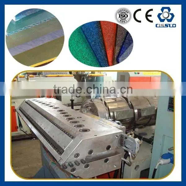 PC WAVE SHEET EXTRUDER,TRANSPARENT PC WAVE SHEET/PANEL MAKING LINE/ PC TRANSPARENT ROOF SHEET MAKING MACHINERY