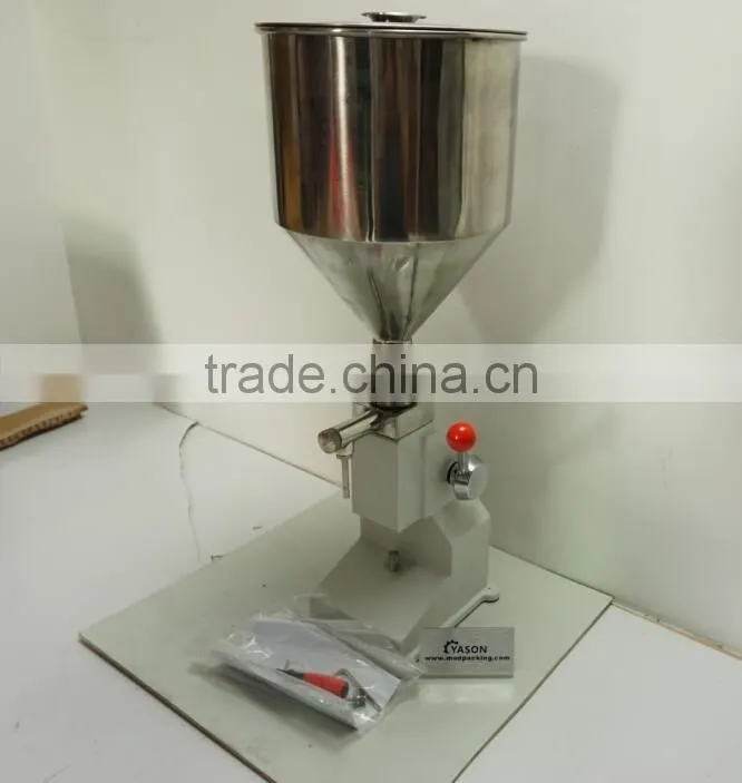 5-50ml Manual Type Cream Filling Machine for Shampoo, Ice cream, Lotion, Paste, Jam